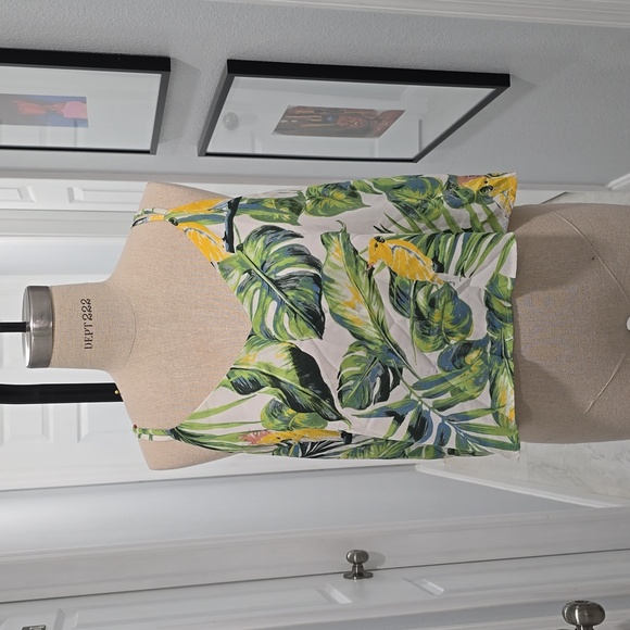 Tropical Printed Tank - Picture 1 of 3